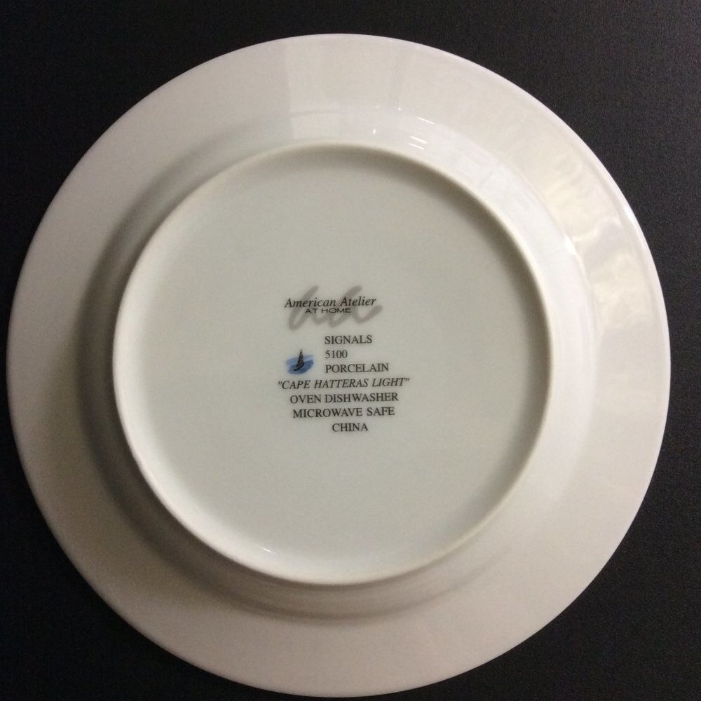 COFFEE Mug Cup and Plate Cape Hatteras Light - Picture 4 of 12